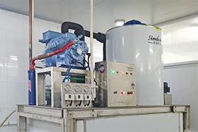 山東日照，日産5噸片冰機，用于海鮮水産加工