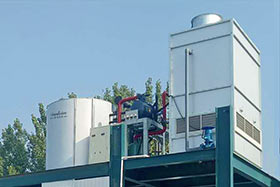 日産30噸片冰機（蒸發冷），陽江海鮮加工