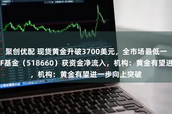 聚创优配 现货黄金升破3700美元，全市场最低一档费率黄金ETF基金（518660）获资金净流入，机构：黄金有望进一步向上突破